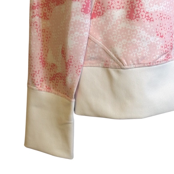 Zella Pink and White Women's Zip-Up‎ Jacket Size XL Sporty Athletic Golf Tennis - Picture 4 of 9